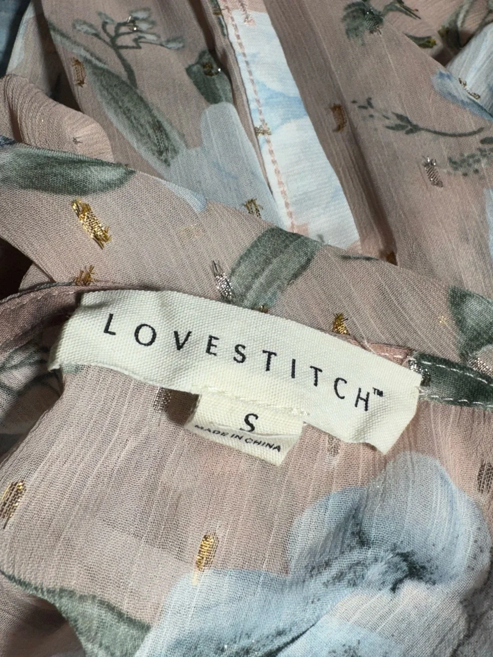 Lovestitch Dream Of Floral Darling Maxi Dress | Small